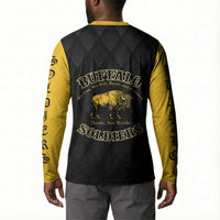 Personalized Buffalo Soldiers Button Sweatshirt We Can We Will Ready and Forward