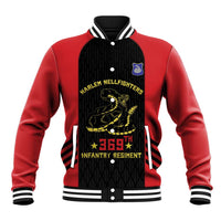Personalized Harlem Hellfighters Baseball Jacket 369th Infantry Regiment Legacy