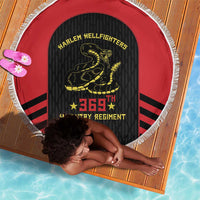 Harlem Hellfighters Beach Blanket 369th Infantry Regiment Legacy
