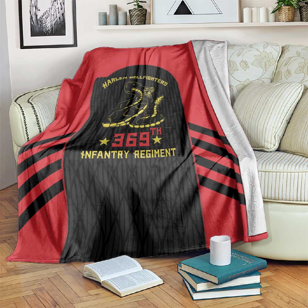 Harlem Hellfighters Blanket 369th Infantry Regiment Legacy