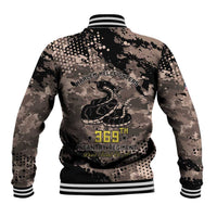Harlem Hellfighters 369th Infantry Regiment Legacy Baseball Jacket God Damn Lets Go
