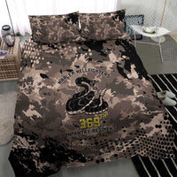 Harlem Hellfighters 369th Infantry Regiment Legacy Bedding Set God Damn Lets Go