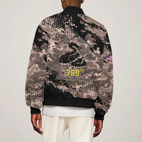 Harlem Hellfighters 369th Infantry Regiment Legacy Bomber Jacket God Damn Lets Go