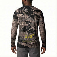 Harlem Hellfighters 369th Infantry Regiment Legacy Button Sweatshirt God Damn Lets Go
