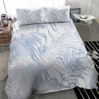 African Zebra Leopard Pattern Bedding Set Sky Savannah