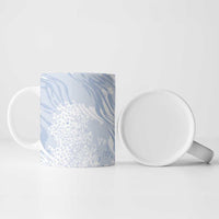 African Zebra Leopard Pattern Ceramic Mug Sky Savannah