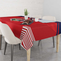 Custom Panama Football Tablecloth Go Los Canaleros Go