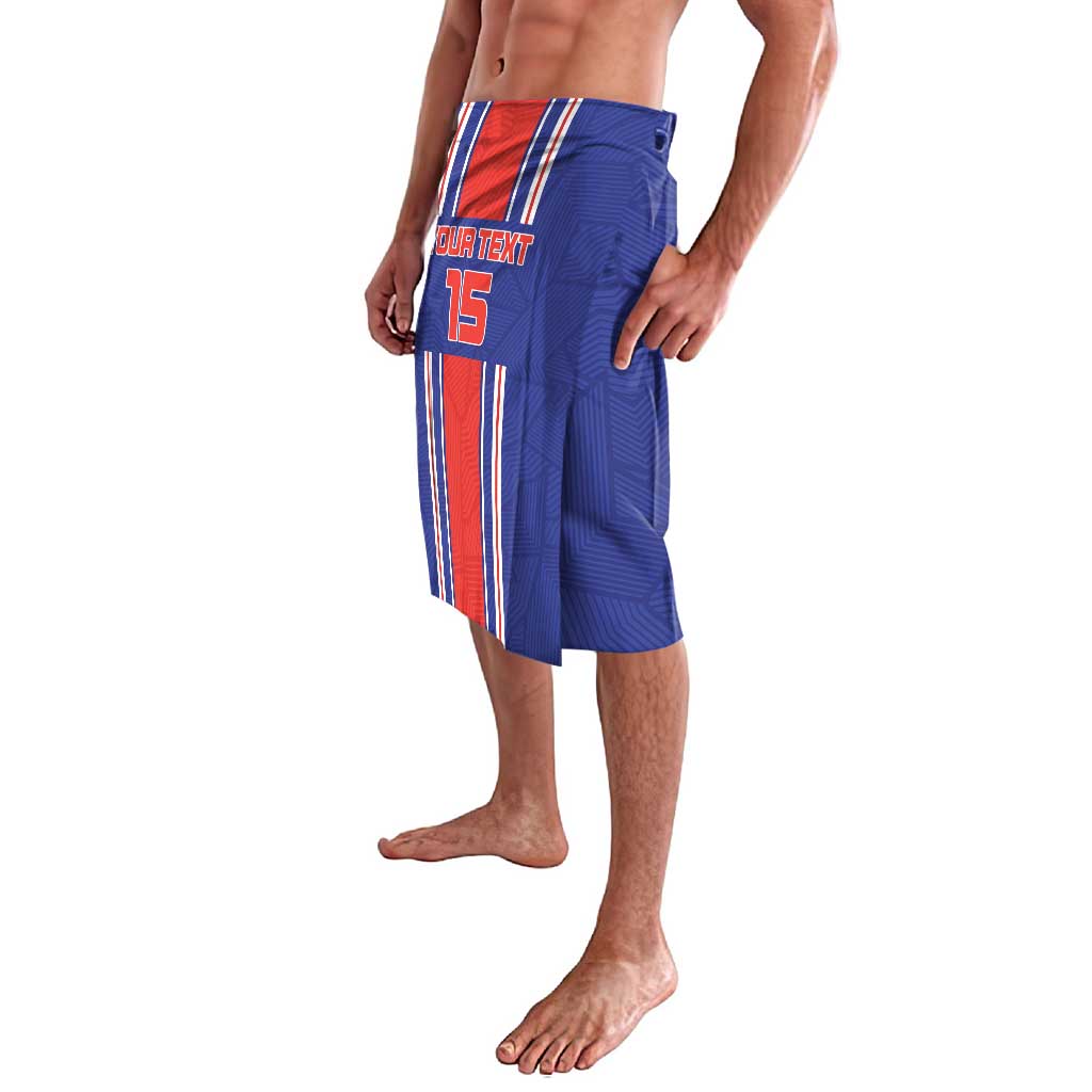 Custom Costa Rica Football Lavalava Vamos Ticos!