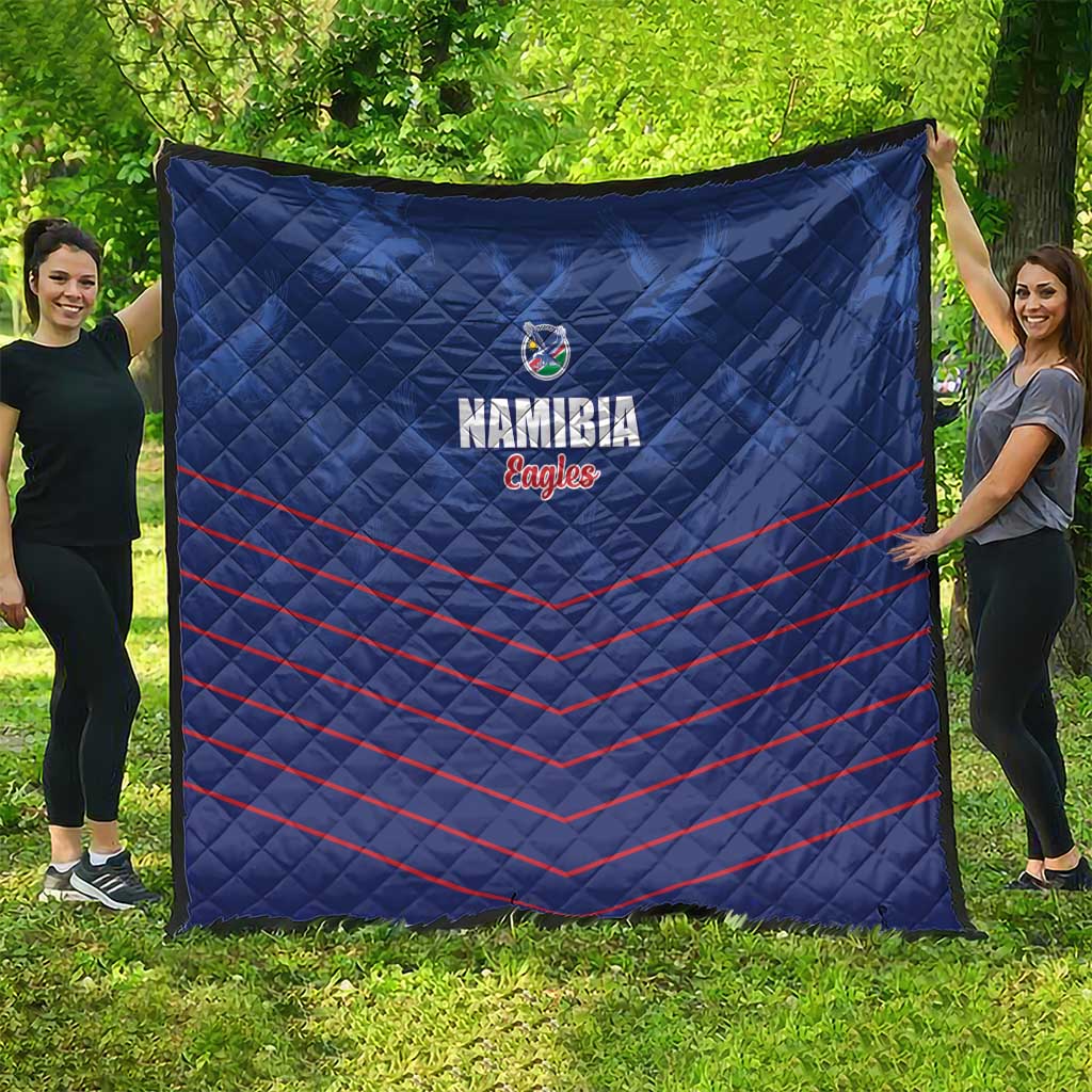 Namibia Cricket Quilt Go Eagles Go - Wonder Print Shop