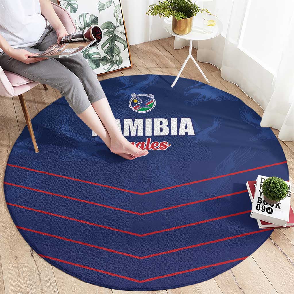 Namibia Cricket Round Carpet Go Eagles Go - Wonder Print Shop