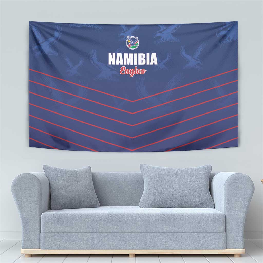 Namibia Cricket Tapestry Go Eagles Go - Wonder Print Shop
