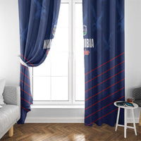 Namibia Cricket Window Curtain Go Eagles Go - Wonder Print Shop