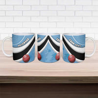 Custom Botswana Cricket Ceramic Mug Go Baggy Blues - Wonder Print Shop