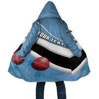Custom Botswana Cricket Cloak Go Baggy Blues - Wonder Print Shop