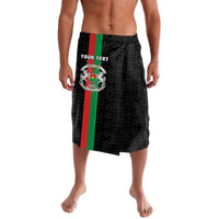 Personalized Burkina Faso Striped Lavalava African Mud Cloth Pattern - Black - Wonder Print Shop