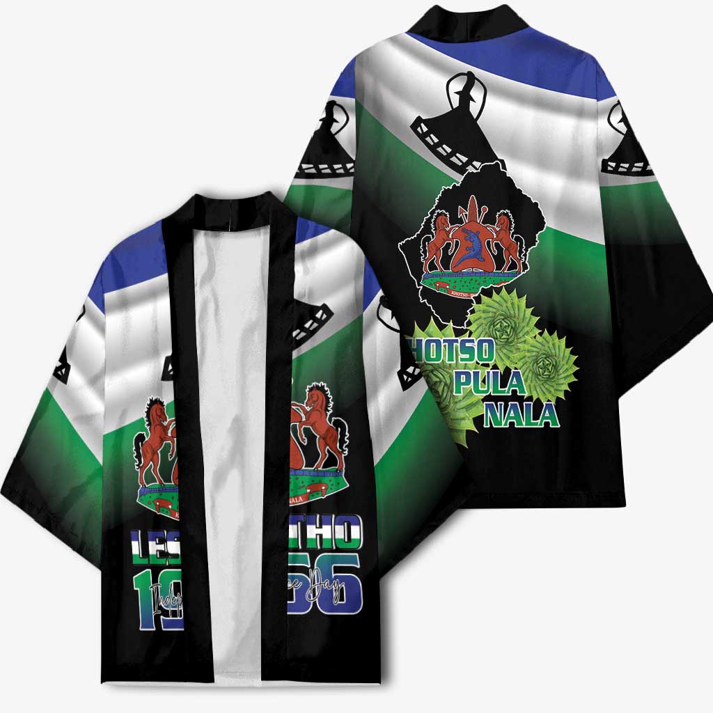 Lesotho 1966 Kimono Happy Independence Day - Wonder Print Shop