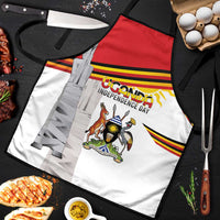 Uganda Independence Day Apron Independence Monument - Coat Of Arms - Wonder Print Shop