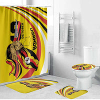 Uganda Bathroom Set 63rd Anniversary Of Independence - Wonder Print Shop