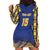 Custom Barbados Pride Cricket Hoodie Dress Dwarf Poinciana Flower Sporty Style - Wonder Print Shop