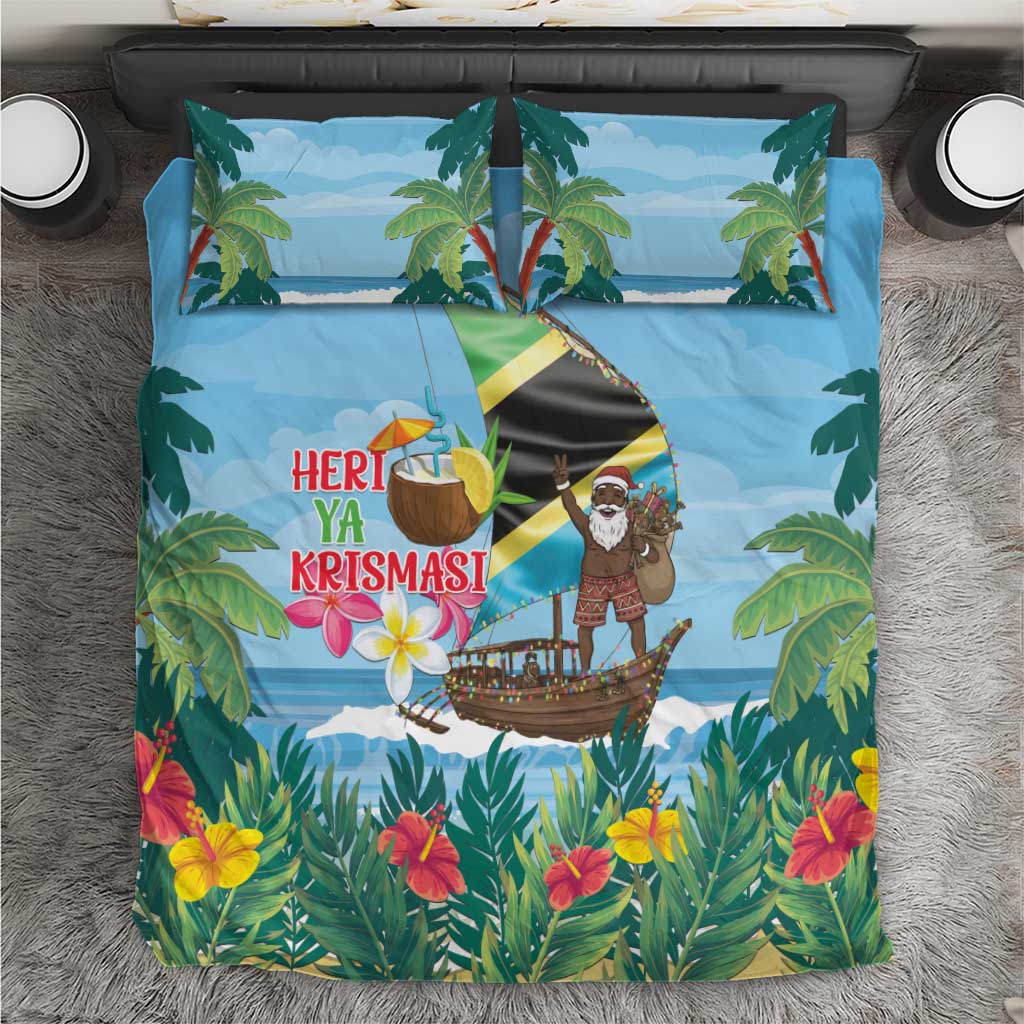 Tanzania Christmas Bedding Set Heri ya Krismasi - Wonder Print Shop