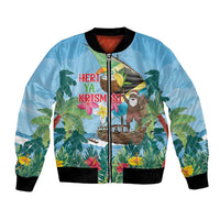 Tanzania Christmas Bomber Jacket Heri ya Krismasi - Wonder Print Shop