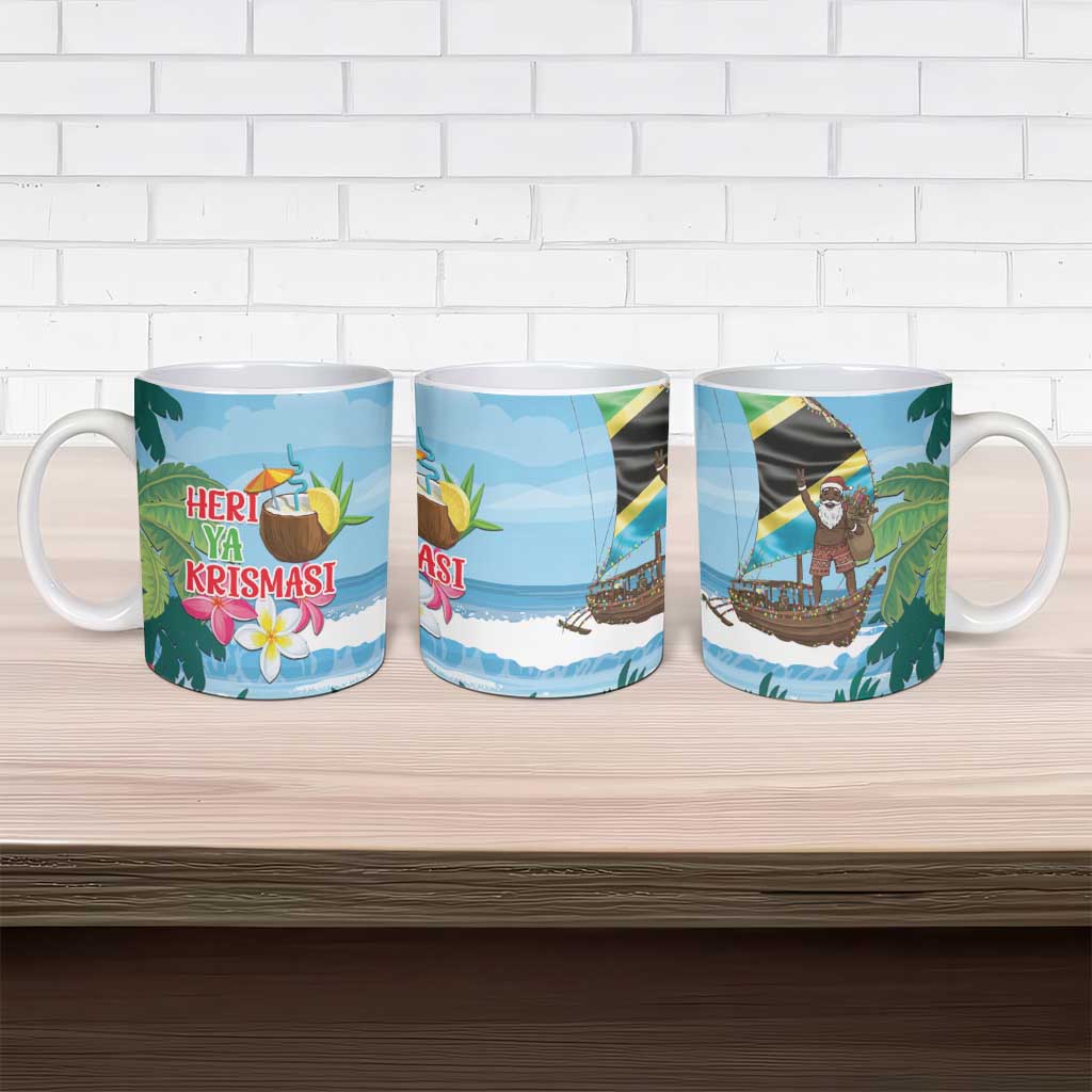 Tanzania Christmas Ceramic Mug Heri ya Krismasi - Wonder Print Shop