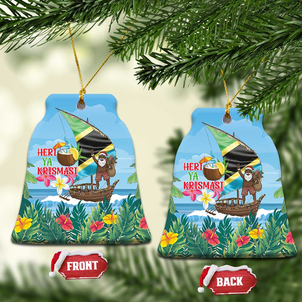 Tanzania Christmas Ceramic Ornament Heri ya Krismasi - Wonder Print Shop