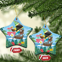 Tanzania Christmas Ceramic Ornament Heri ya Krismasi - Wonder Print Shop