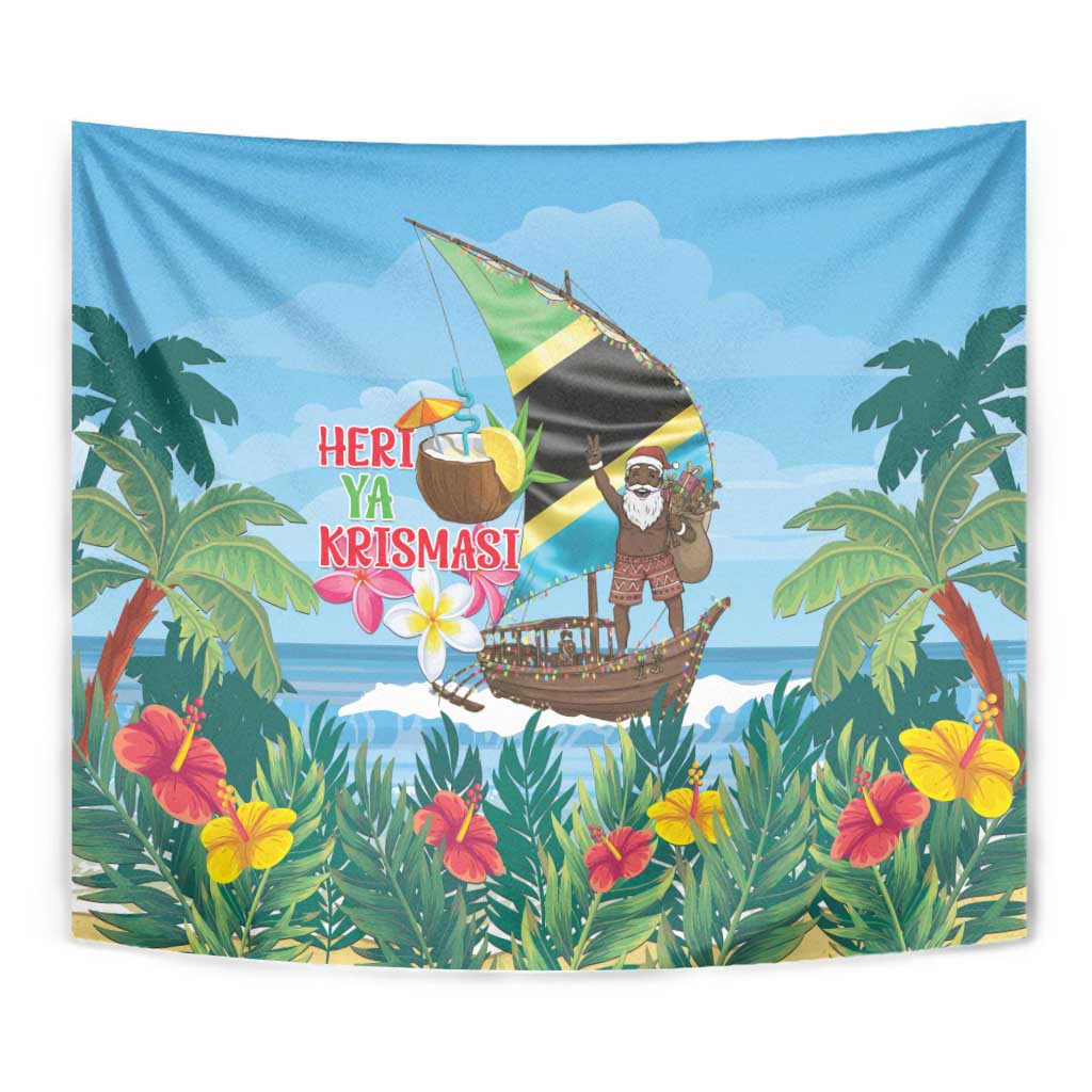 Tanzania Christmas Tapestry Heri ya Krismasi - Wonder Print Shop