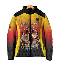 Custom Germany Basketball Padded Jacket European Champions 2025 - Wonder Print Shop
