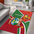 Suriname Independence Day Area Rug Coat Of Arms With Lesser Kiskadee - Wonder Print Shop