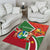 Suriname Independence Day Area Rug Coat Of Arms With Lesser Kiskadee - Wonder Print Shop