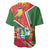 Suriname Independence Day Baseball Jersey Coat Of Arms With Lesser Kiskadee - Wonder Print Shop