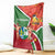 Suriname Independence Day Blanket Coat Of Arms With Lesser Kiskadee