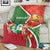 Suriname Independence Day Blanket Coat Of Arms With Lesser Kiskadee