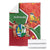 Suriname Independence Day Blanket Coat Of Arms With Lesser Kiskadee