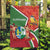 Suriname Independence Day Garden Flag Coat Of Arms With Lesser Kiskadee - Wonder Print Shop