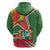 Suriname Independence Day Hoodie Coat Of Arms With Lesser Kiskadee - Wonder Print Shop