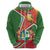 Suriname Independence Day Hoodie Coat Of Arms With Lesser Kiskadee - Wonder Print Shop