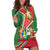 Suriname Independence Day Hoodie Dress Coat Of Arms With Lesser Kiskadee