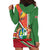 Suriname Independence Day Hoodie Dress Coat Of Arms With Lesser Kiskadee