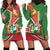 Suriname Independence Day Hoodie Dress Coat Of Arms With Lesser Kiskadee