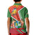 Suriname Independence Day Kid Polo Shirt Coat Of Arms With Lesser Kiskadee - Wonder Print Shop