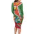 Suriname Independence Day Long Sleeve Bodycon Dress Coat Of Arms With Lesser Kiskadee - Wonder Print Shop