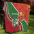 Suriname Independence Day Quilt Coat Of Arms With Lesser Kiskadee - Wonder Print Shop