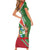 Suriname Independence Day Short Sleeve Bodycon Dress Coat Of Arms With Lesser Kiskadee - Wonder Print Shop