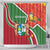 Suriname Independence Day Shower Curtain Coat Of Arms With Lesser Kiskadee