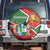 Suriname Independence Day Spare Tire Cover Coat Of Arms With Lesser Kiskadee - Wonder Print Shop