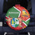 Suriname Independence Day Spare Tire Cover Coat Of Arms With Lesser Kiskadee - Wonder Print Shop