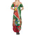 Suriname Independence Day Summer Maxi Dress Coat Of Arms With Lesser Kiskadee - Wonder Print Shop